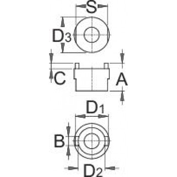UNIOR - 1670.2/4 Εξωλκέας με 2 δόντια - 616775 UNIOR - 1670.2/4 Εξωλκέας με 2 δόντια - 616775