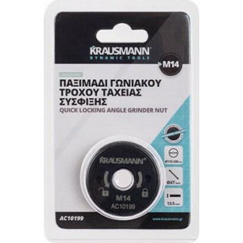 KRAUSMANN - ANGLE WHEEL NUT PLATE M14 68956 - AC10199 KRAUSMANN - ANGLE WHEEL NUT PLATE M14 68956 - AC10199