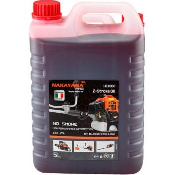 Nakayama - LB1060 Mixing Oil for Two-Stroke Engines (2T) 5lt - 036821