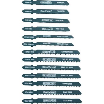 Bormann - BHT1650 Blades for Metal and Wood 13pcs - 035510 Bormann - BHT1650 Blades for Metal and Wood 13pcs - 035510