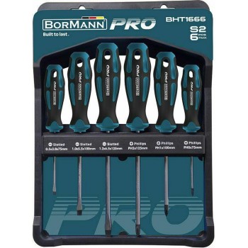 Bormann - Set screwdrivers BHT1666 6pcs - 036616