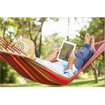 BORMANN - HAMMOCK MONASTERY MULTICOLOR 210X120CM 3,1M - 034261 BORMANN - HAMMOCK MONASTERY MULTICOLOR 210X120CM 3,1M - 034261
