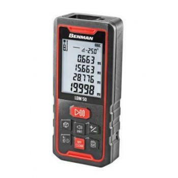 Benman - Laser Measure LDM 50 with Measurement capability up to 50m - 71869