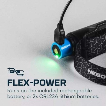 Nebo - Φακός Κεφαλής Επαναφορτιζόμενος Led 1000lm Einstein - NEB-HLP-0007 Nebo - Φακός Κεφαλής Επαναφορτιζόμενος Led 1000lm Einstein - NEB-HLP-0007