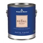 Benjamin Moore - Regal Select Waterborne Interior Paint Matte Gallon (3,785lt) - 770101.0000
