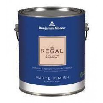 Benjamin Moore - Regal Select Waterborne Interior Paint Matte Gallon (3,785lt) - 770101.0000