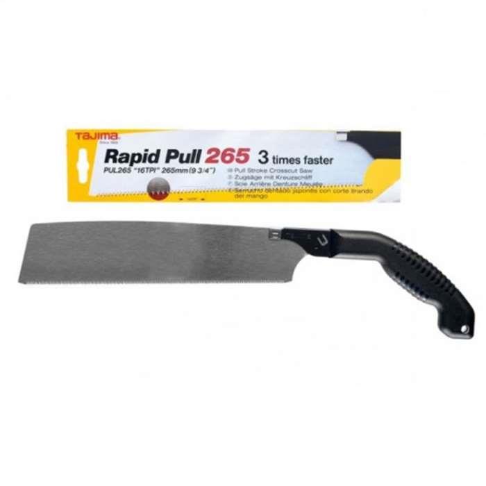 TAJIMA - RAPID PULL ΠΡΙΟΝΙ ΧΕΙΡΟΣ ΜΕΛΑΜΙΝΗΣ 265ΜΜ 45cm AN-5332 - 82A-SP265P