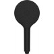 WENKO - SELF-CLEANING SHOWER HEAD 120/1 BLACK O 12cm - 249281121