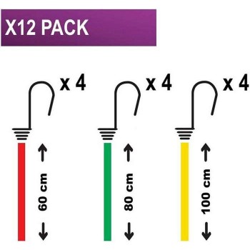 Master Lock - Χταπόδι Αυτοκινήτου 2 Άκρων 60/80/100cm Φ8mm 12τμχ - 310700112 Master Lock - Χταπόδι Αυτοκινήτου 2 Άκρων 60/80/100cm Φ8mm 12τμχ - 310700112