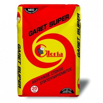 GLORIA - GARET GROUT SUPER ACRYLIC SPATULA SPATULA 20Kg 