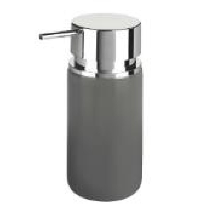 WENKO - LIQUID SOAP DISPENSER SILO GRAY - 547301121 WENKO - LIQUID SOAP DISPENSER SILO GRAY - 547301121