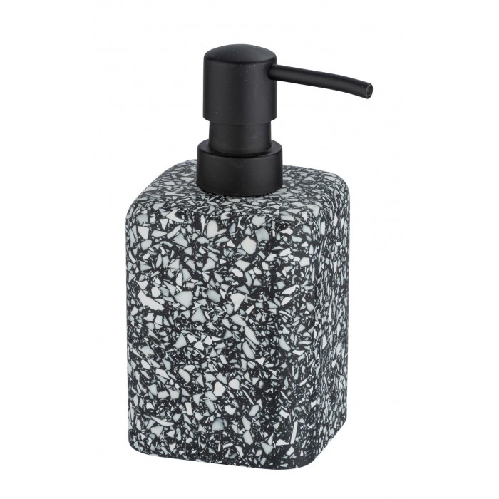 WENKO - TERRAZZO ΠΛΑΣΤΙΚΟ DISPENSER ΥΓΡΟΣΑΠΟΥΝΟΥ ΜΑΥΡΟ - 247861121 WENKO - TERRAZZO ΠΛΑΣΤΙΚΟ DISPENSER ΥΓΡΟΣΑΠΟΥΝΟΥ ΜΑΥΡΟ - 247861121