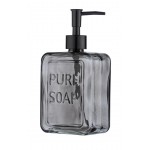 WENKO - PURE SOAP GLASS DISPENSER LIQUID SOAP GREY - 247131121