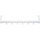 Wenko - Door Hanger Plastic White 6 Seats 57x11x4cm - 111771121 Wenko - Door Hanger Plastic White 6 Seats 57x11x4cm - 111771121