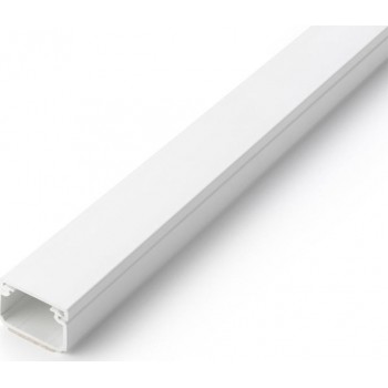 Eurolamp - Channel with Self-Adhesive Plastic 25x16 White - 160-56134