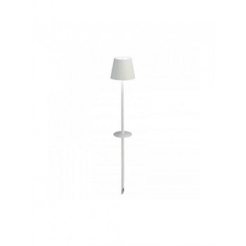 Zafferano - Led Poldina Picchetto IP54 Garden Lamp Rechargeable White - LD0282B3