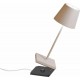Zafferano - LED Poldina Mini Sand Table Lamp Rechargeable Beige IP54 - LD0320S3