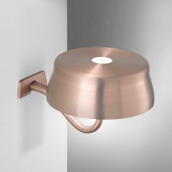 Zafferano - Sister LED Wall Lamp-Sconce Rechargeable Bronze 18cm IP65 - LD0308R3
