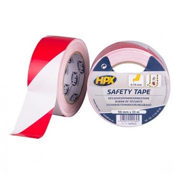 HPX - Branding Tape Adhesive Red / White 50mmx33m - 503301122