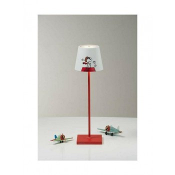 Zafferano - LED Poldina x Peanuts Aviator Επιτραπέζιο Φωτιστικό Επαναφορτιζόμενο Λευκό / Κόκκινο IP65 - LD0340FP1 Zafferano - LED Poldina x Peanuts Aviator Επιτραπέζιο Φωτιστικό Επαναφορτιζόμενο Λευκό / Κόκκινο IP65 - LD0340FP1