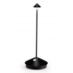 Zafferano - LED Pina Pro Tavolo Table Lamp Rechargeable Black IP54 - LD0650D3