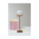 Zafferano - LED Poldina x Peanuts Together Table Lamp Rechargeable White / Brown IP65 - LD0340RP5