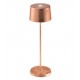 Zafferano - LED Olivia Pro Table Decorative Lighting Rechargeable Copper Leaf IP65 - LD0850RFR