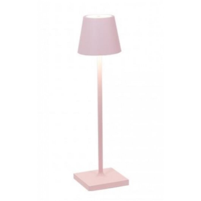 Zafferano - LED Poldina Pro Micro Lamp Rechargeable Table Pink - LD0490P3