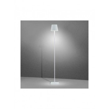 Zafferano - LED Poldina Pro L Φωτιστική Επαναφορτιζόμενη Κολώνα Λευκή IP54 - LD0390B3