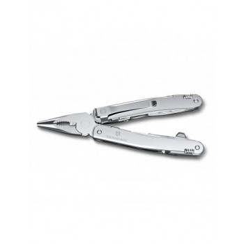 Victorinox - Swiss Tool Spirit MX Silver Multi-Tool In Nylon 25 Tool Case - 3.0224.MN Victorinox - Swiss Tool Spirit MX Silver Multi-Tool In Nylon 25 Tool Case - 3.0224.MN