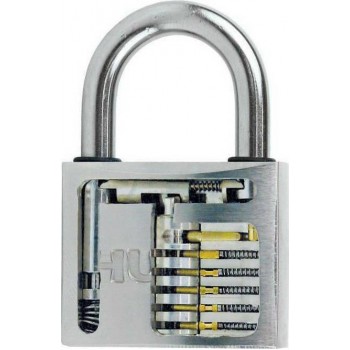Hugo Locks - Marine Λουκέτο Πέταλο με Κλειδί Inox 50mm - 60128 Hugo Locks - Marine Λουκέτο Πέταλο με Κλειδί Inox 50mm - 60128