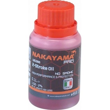 Nakayama - LB1000 Mixing Oil for Two Stroke Engines (2T) 0.1lt - 034988