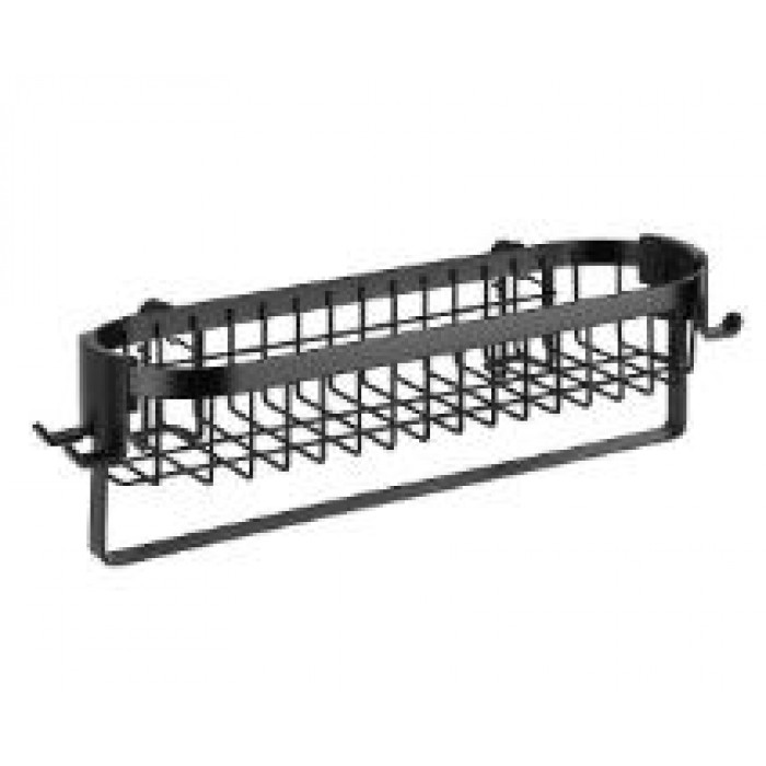 WENKO - ΡΑΦΙ ΤΟΙΧΟΥ CLASSIC PLUS ΜΕ ΓΑΝΤΖΟΥΣ ΜΑΥΡΟ - 238771121 WENKO - ΡΑΦΙ ΤΟΙΧΟΥ CLASSIC PLUS ΜΕ ΓΑΝΤΖΟΥΣ ΜΑΥΡΟ - 238771121