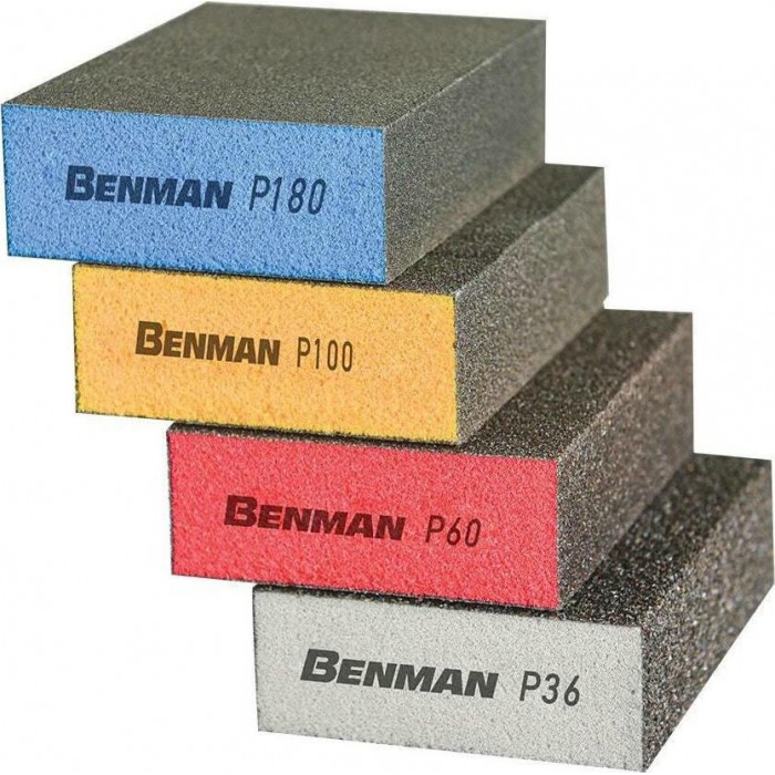 Benman - Λειαντικό Σφουγγάρι/Τάκος P60 100x68x25mm 1ΤΜΧ - 72222 Benman - Λειαντικό Σφουγγάρι/Τάκος P60 100x68x25mm 1ΤΜΧ - 72222