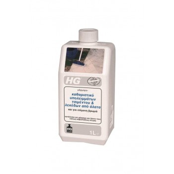 HG - Cleaner for Cement Residues and Stains from Salts in Liquid Form 1lt - 108100777