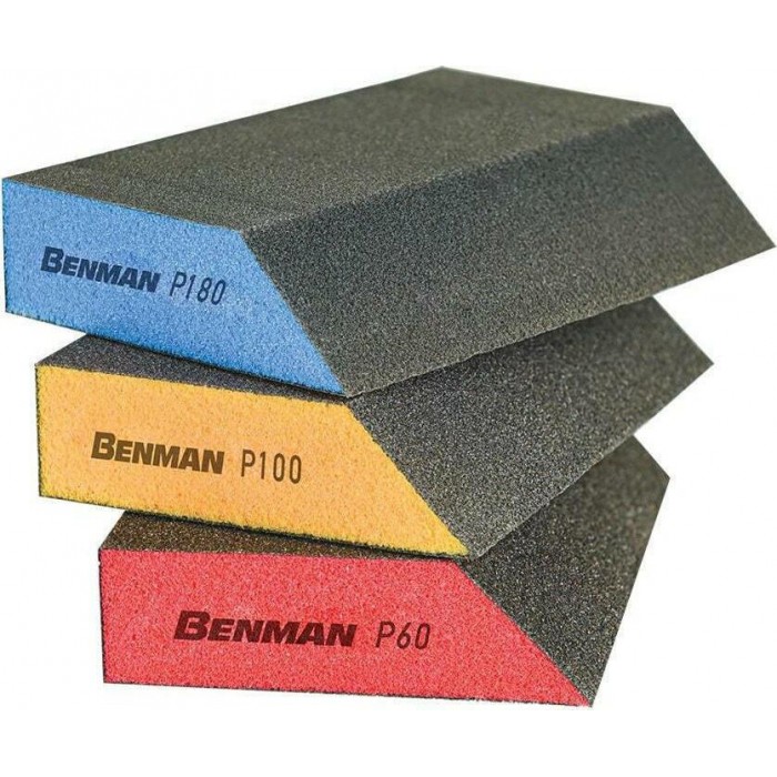 Benman - Λειαντικό Σφουγγάρι/Τάκος P100 125x90x25mm 1ΤΜΧ - 72226 Benman - Λειαντικό Σφουγγάρι/Τάκος P100 125x90x25mm 1ΤΜΧ - 72226