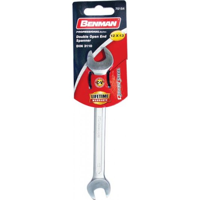 Benman - Διπλό Γερμανικό Κλειδί Μεγέθους 16x17mm - 70156 Benman - Διπλό Γερμανικό Κλειδί Μεγέθους 16x17mm - 70156