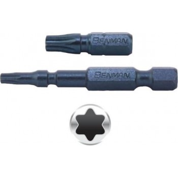 Benman - Σετ 2 Μύτες Κατσαβιδιού Torx T10x25mm - 74948 Benman - Σετ 2 Μύτες Κατσαβιδιού Torx T10x25mm - 74948