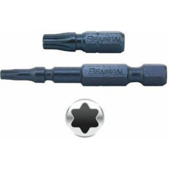 Benman - Σετ 2 Μύτες Κατσαβιδιού TORX Τ10Χ50mm - 74955 Benman - Σετ 2 Μύτες Κατσαβιδιού TORX Τ10Χ50mm - 74955