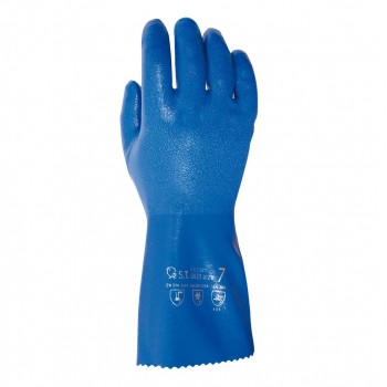 HALO - MG630 PHULAX NITRILE BLUE GLOVES NoS - MG630S 