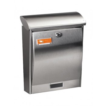 Viometal - Limoges 309 Outdoor Mailbox Inox Silver 24x7x32cm - 309-15