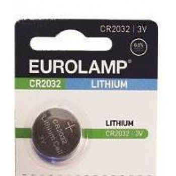 Eurolamp - CR2032 ΣΕΤ Μπαταρίες Λιθίου 3V 1ΤΜΧ - 147-24110