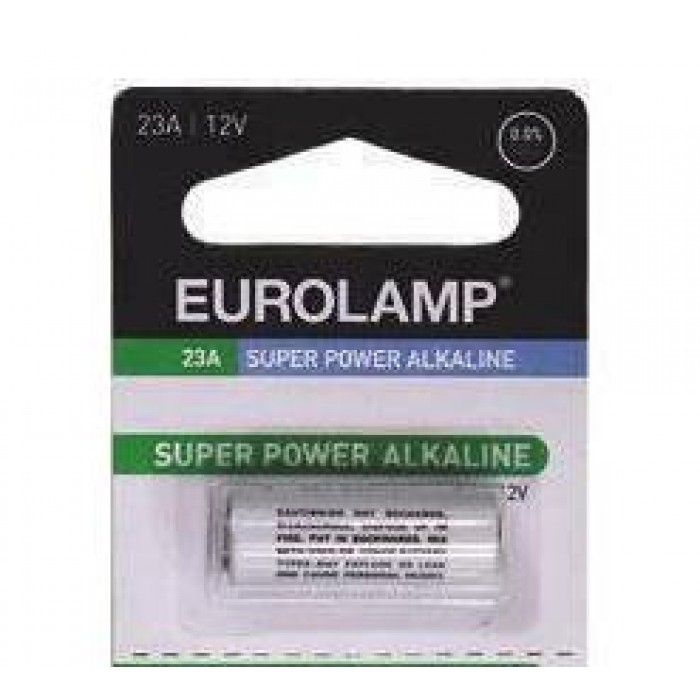 Eurolamp - Super Power Alkaline Αλκαλική Μπαταρία A23 12V 1ΤΜΧ - 147-24105