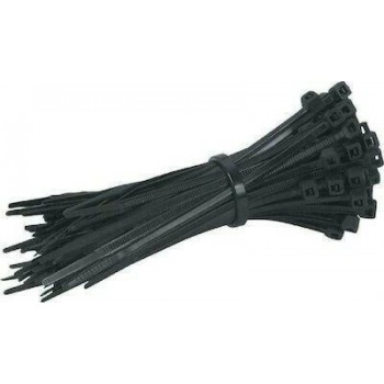 Eurolamp - Cable Tying Black 350x4,8mm 100PCS - 147-54115
