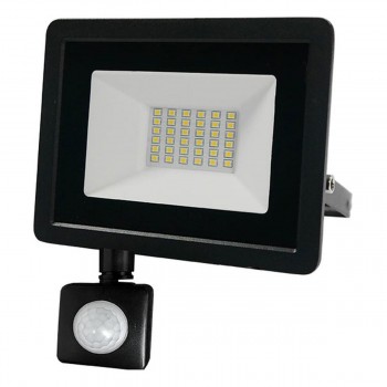 Bormann - BLF1930 LED Solar Headlight with Motion Sensor and Natural White Light 30W 2400lumens IP65 - 052425