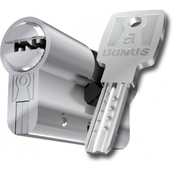 Domus - Alfa Belly Button for Lock Mounting 83mm 30/53 Silver - 24083K