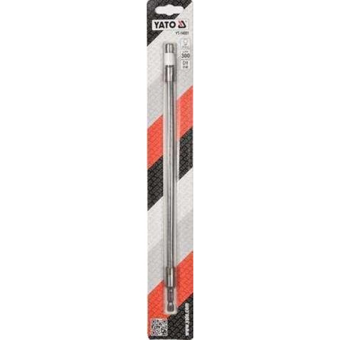 Yato - Flexible Ratchet Extension with 1/4" Frame and 300mm Length - YT-14001
