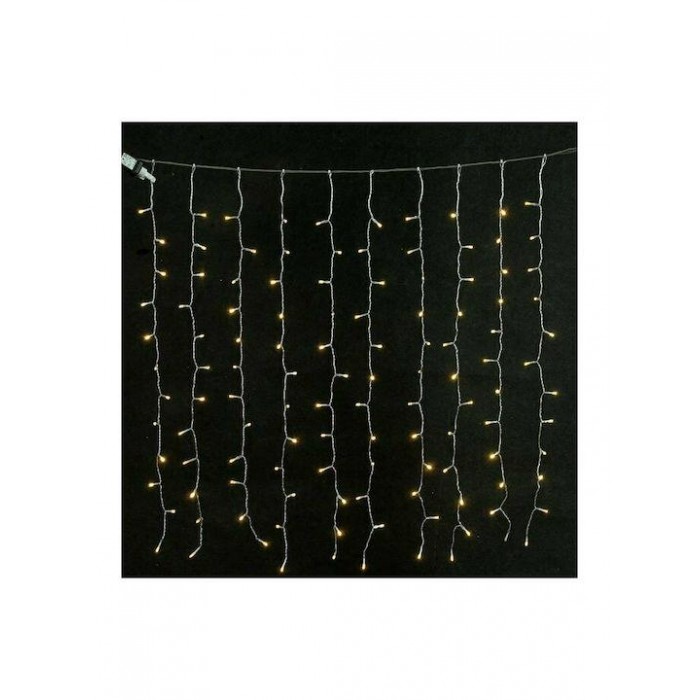 Eurolamp - 480 Λαμπάκια LED Θερμό Λευκό 3mx300cm τύπου κουρτίνα με Διαφανές Καλώδιο 31V - 600-11375 Eurolamp - 480 Λαμπάκια LED Θερμό Λευκό 3mx300cm τύπου κουρτίνα με Διαφανές Καλώδιο 31V - 600-11375