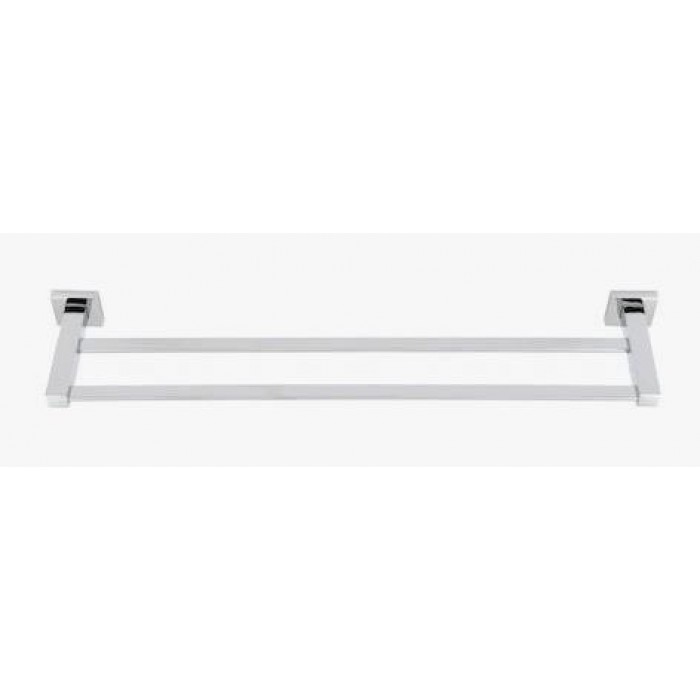 Import Hellas - Ράγα Μπάνιου Διπλή Επιτοίχια με Βίδες Inox Ασημί 60cm - 36-3148 Import Hellas - Ράγα Μπάνιου Διπλή Επιτοίχια με Βίδες Inox Ασημί 60cm - 36-3148