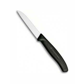 Victorinox - General Purpose Stainless Steel Knife Black 8cm - 6.7403